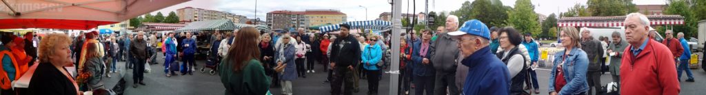 Pirkanmaan vasemmiston kuntavaalien avaus Tammelan torilla 17.9.2016